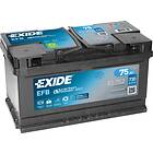 Exide EFB EL752 75Ah 730A