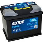 Exide Excell EB620 62Ah
