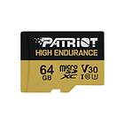 Patriot EP High Endurance microSDXC Class 10 UHS-I U3 V30 95/30Mb/s 64GB