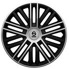 Sparco Bergamo 16" Svart/Silver 4st