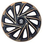 Sparco Varese 16" Guld/Svart 4st