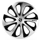 Sparco Sicilia 13" Svart/Silver 4st