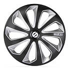 Sparco Sicilia 15" Svart/Silver Kol 4st