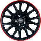 J-Tec Hero GTR 14" Svart/Röd 4st