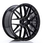 Japan Racing JR28 Glossy Black 8.5x20 5/108 ET40 CB65.1