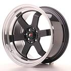 Japan Racing JR12 Gloss Black 9x17 5/112/120 ET25 CB73.1