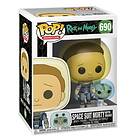 Funko POP! Rick & Morty 690 Space Suit Morty with Snake