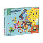 Mudpuppy Puslespill Europakarta 70 Brikker