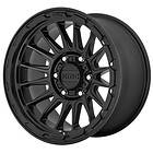 KMC Wheels KM542 Satin Black 9x18 5/127 ET0 CB71.5