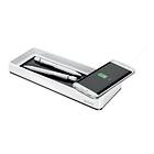 Leitz WOW Desk Organiser with Inductive Charger