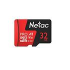 Netac P500 Extreme Pro microSDHC Class 10 UHS-I U3 V30 A1 32GB