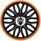 J-Tec Order R 16" Svart/Orange 4st