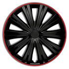 Auto-Style Giga R 16" Black/Röd 4st