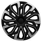 Auto-Style Estoril 14" Silver/Svart 4st
