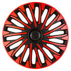 Auto-Style Soho 14" Svart/Röd 4st