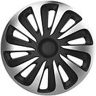 Auto-Style Caliber 15" Silver/Svart Kol 4st