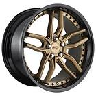 Niche Wheels NC195 Matte Bronze Black Bead Ring 9.5x19 5/114.3 ET35 CB72.6