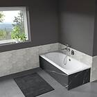 Langenfeld Classic Duo med Eternal Marquina Front 160x70 (Vit)