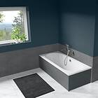 Langenfeld Classic Duo med Charcoal Soapstone Front 170x70 (Vit)