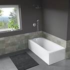 Langenfeld Saniform Plus med Eternal Statuario 160x70 (Vit)