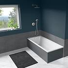 Langenfeld Puro med Charcoal Soapstone 160x70 (Vit)