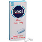 Panodil 60mg 10 Suppositorier