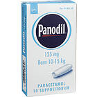 Panodil 125mg 10 Suppositorier