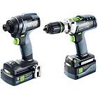 Festool TID18 5,2/4,0 I-Set PDC18 (1x5,2Ah + 1x4,0Ah)