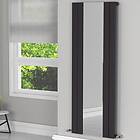 Tanami Anthracite Single Panel Vertical Radiator with Mirror (1800x600)
