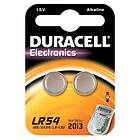 Duracell Knappcellsbatteri (LR54) [2-pack]