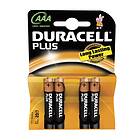 Duracell Plus Power AAA-batterier (LR03) 4-pack