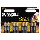 Duracell Plus Power AA-batterier (LR6) 8-pack