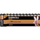 Duracell Plus Power AA-batterier (LR6) 24-pack