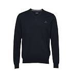 Gant Classic Cotton V-neck Sweater (Herre)