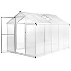 vidaXL 45215 Växthus 11.19m³ (Aluminium)