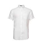 Gant Linen Short Sleeved Regular Fit Shirt (Men's)