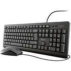 Trust TKM-250 Keyboard and Mouse Set (Nordic)