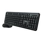 Trust TKM-350 Wireless Silent Keyboard and Mouse Set (Nordisk)