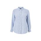 Ralph Lauren Curve Button Front Shirt (Dame)