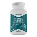 Alpha Plus Vegan Omega-3 60 Kapslar