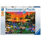 Ravensburger Pussel Turtle In The Reef 500 Bitar