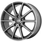 Brock Wheels RC32 Titanium Full Polish 7.5x19 5/112 ET49 CB66.6