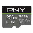 PNY Pro Elite microSDXC Class 10 UHS-I U3 V30 A2 100/90MB/s 256GB