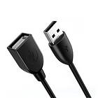 NÖRDIC USB A - USB A M-F 2.0 2m