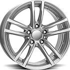 Rial X10 Polar Silver 7.5x17 5/112 ET30 CB66.7