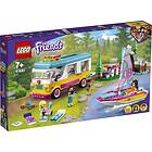 LEGO Friends 41681 Le camping-car et le voilier de la forêt