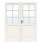 Swedoor Jeld-Wen Innerdør Style SP6 + SP6 Glass 15x20