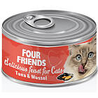 Four Friends Delicious Feast for Cats 24x0,085kg