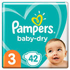 Pampers Baby-dry 3 (42-pack)