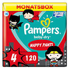 Pampers Baby-dry Nappy Pants 4 (120-pack)